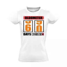 Oldometer 60 női póló (fehér)