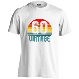 Vintage 60 férfi póló (fehér)
