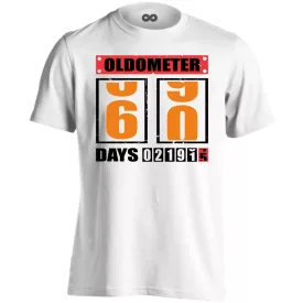 Oldometer 60 férfi póló (fehér)