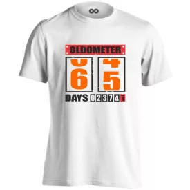 Oldometer 65 férfi póló (fehér)