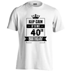 Nyugi, ez a 40 férfi póló (fehér)