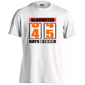 Oldometer 45 férfi póló (fehér)
