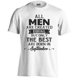 All men are created equal September férfi póló (fehér)