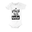 UccsóTiszta rövidujjú patentos body (fehér)