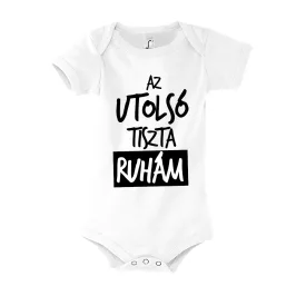 UccsóTiszta rövidujjú patentos body (fehér)