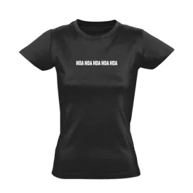Hoa hoa hoa filmes női póló (fekete)