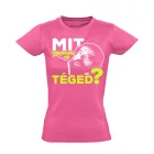 "Mit Érdekel?" filmes női póló (rózsaszín)