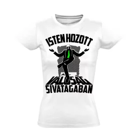 "A valóság sivataga" filmes női póló (fehér)