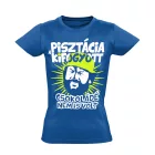 "Pisztácia" filmes női póló (kék)