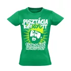 "Pisztácia" filmes női póló (zöld)