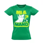 MiAManó? filmes női póló (zöld)