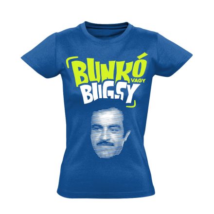 "Bunkó vagy Bugsy" filmes női póló (kék)