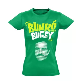 "Bunkó vagy Bugsy" filmes női póló (zöld)