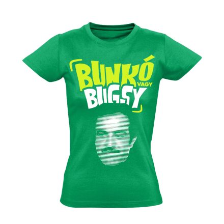 "Bunkó vagy Bugsy" filmes női póló (zöld)