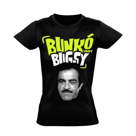 "Bunkó vagy Bugsy" filmes női póló (fekete)