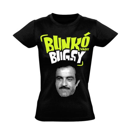 "Bunkó vagy Bugsy" filmes női póló (fekete)