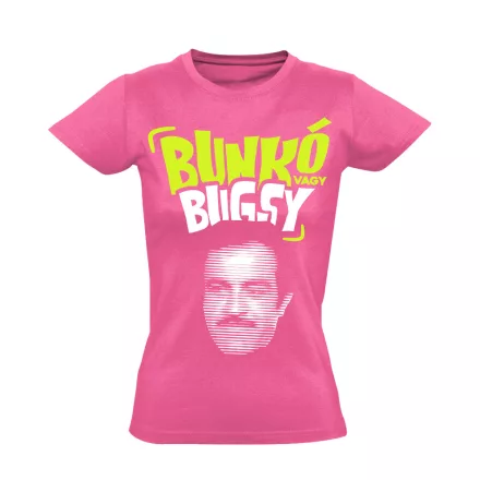 "Bunkó vagy Bugsy" filmes női póló (rózsaszín)
