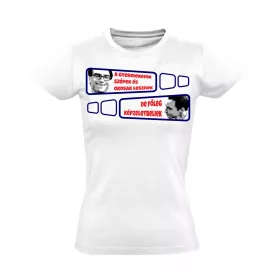 Szép gyerekek női póló (fehér)