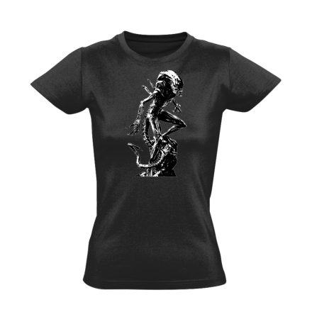 Alien női póló (fekete)