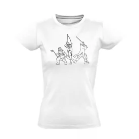 A kósza meg a haverok filmes női póló (fehér)