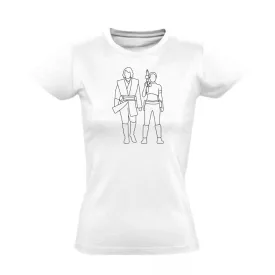   A na(p) kín(oz) és a pad mé(r van)? filmes női póló (fehér)