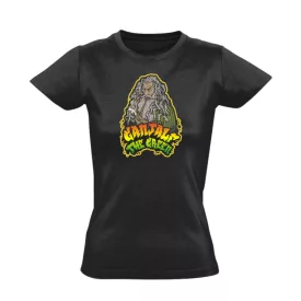 Ganjalf, the green filmes női póló (fekete)