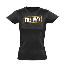 The way filmes női póló (fekete)