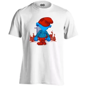 Gengszter papa filmes férfi póló (fehér)