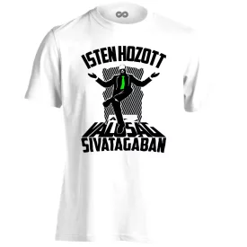   "A valóság sivataga" filmes férfi póló (fehér)