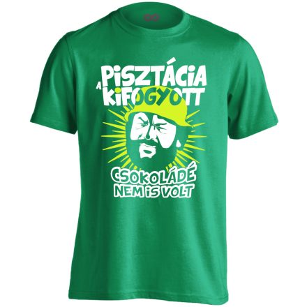 "Pisztácia" filmes férfi póló (zöld)