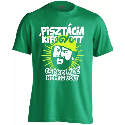 "Pisztácia" filmes férfi póló (zöld) akciós póló - 3XL
