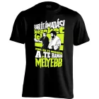 Rablótámadás filmes férfi póló (fekete)