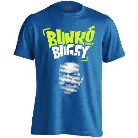 "Bunkó vagy Bugsy" filmes férfi póló (kék)