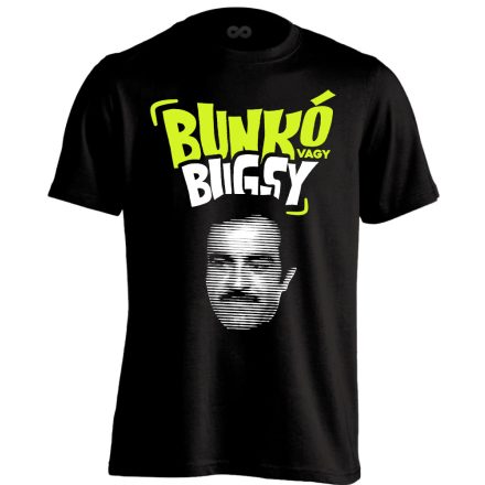 "Bunkó vagy Bugsy" filmes férfi póló (fekete)