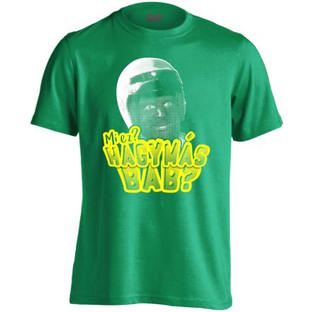 HagymásBab filmes férfi póló (zöld)