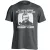 "Azt csak a rosszak terjesztik" filmes férfi póló (szénszürke)