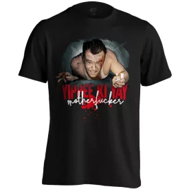 Yippee Ki Yay filmes férfi póló (fekete)