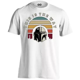 Az igaz út filmes férfi póló (fehér)