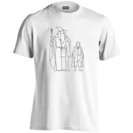   A fehér mágus és a félszerzet filmes férfi póló (fehér)