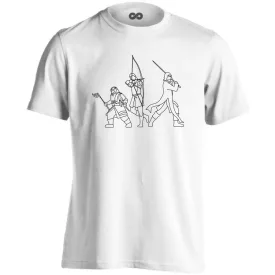 A kósza meg a haverok filmes férfi póló (fehér)