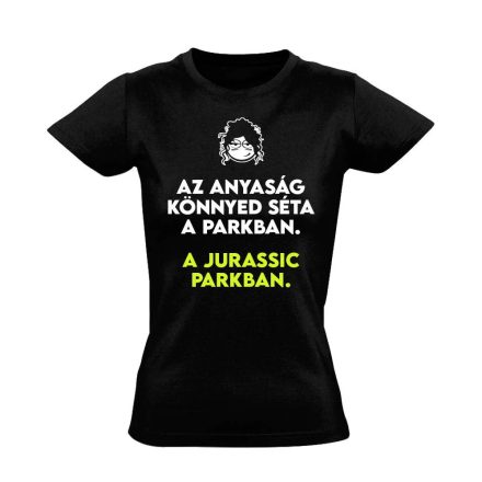 JurassicPark anyás női póló (fekete) akciós póló - S