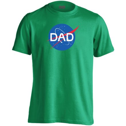 AsztronautAPA férfi póló (zöld)
