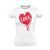 Love Balloon női póló (fehér)