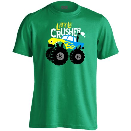 Monster truck gyerek póló (zöld)