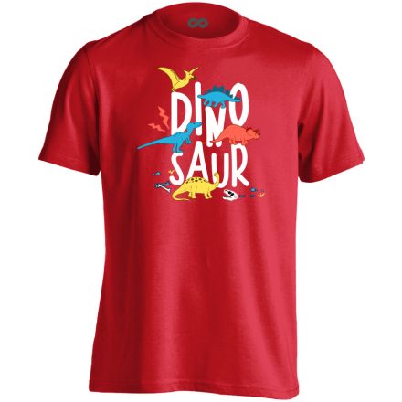 Dinosaur gyerek póló (piros)