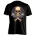 Koponyás "dugattyú" férfi póló (fekete)