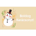 Boldog Karácsonyt! IV. üdvözlőkártya