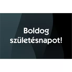 Boldog születésnapot! III. üdvözlőkártya