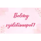 Boldog születésnapot! IV. üdvözlőkártya