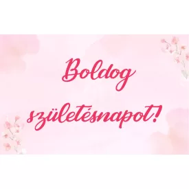 Boldog születésnapot! IV. üdvözlőkártya